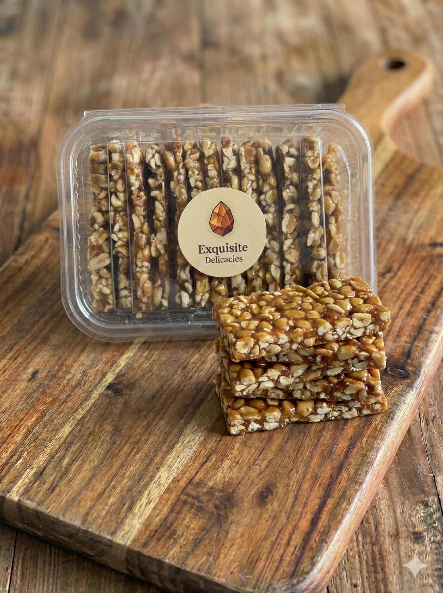 Jugu Paak - Peanut brittle made with Jaggery