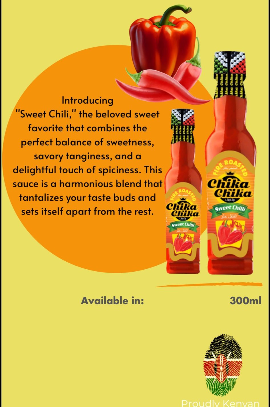 Chika Chika - Sweet Chilli Sauce - 300ml